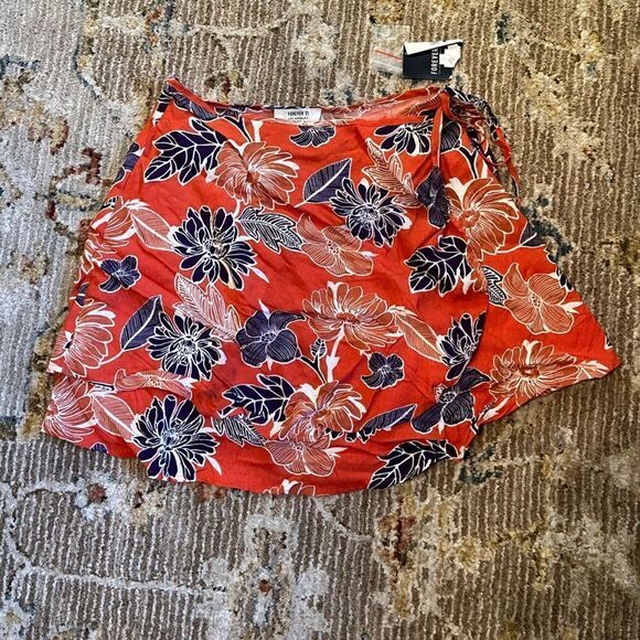 NWT Floral Wrap Skirt - Picture 1 of 4